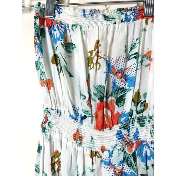 Poetry Stretch Top Floral Blouse-Small - Picture 3 of 4